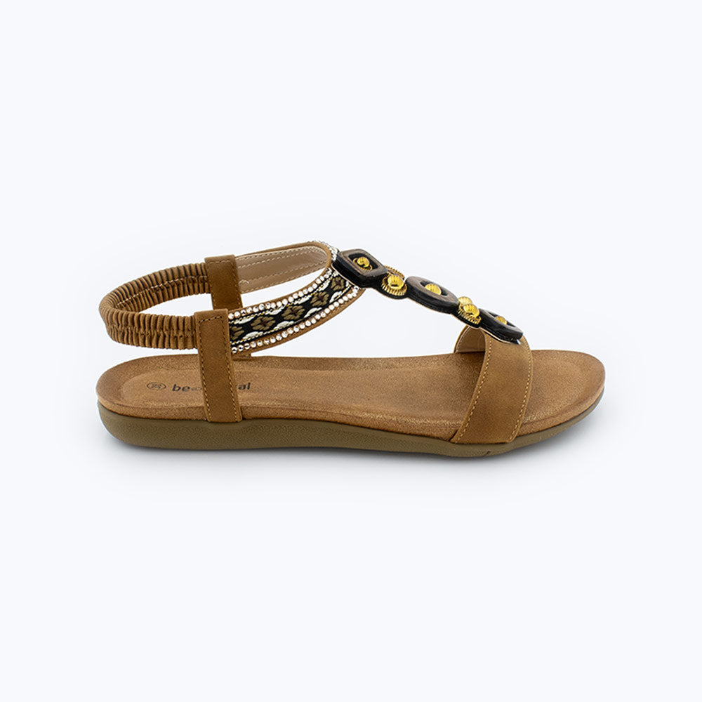 Sandalias Mujer Cuero