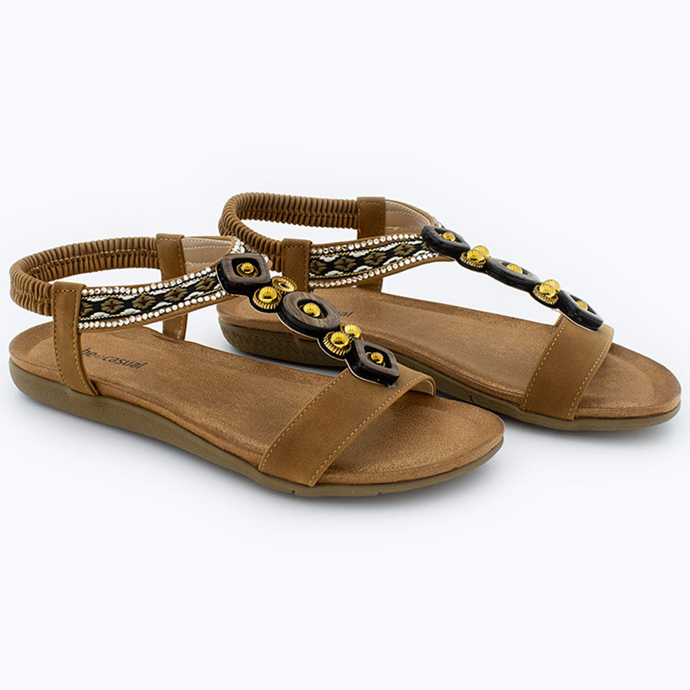 Sandalias Mujer Cuero