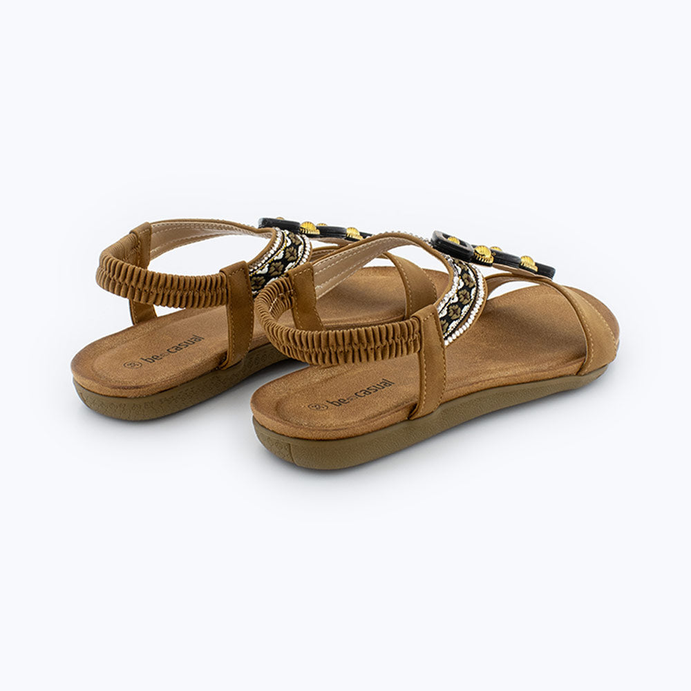 Sandalias Mujer Cuero