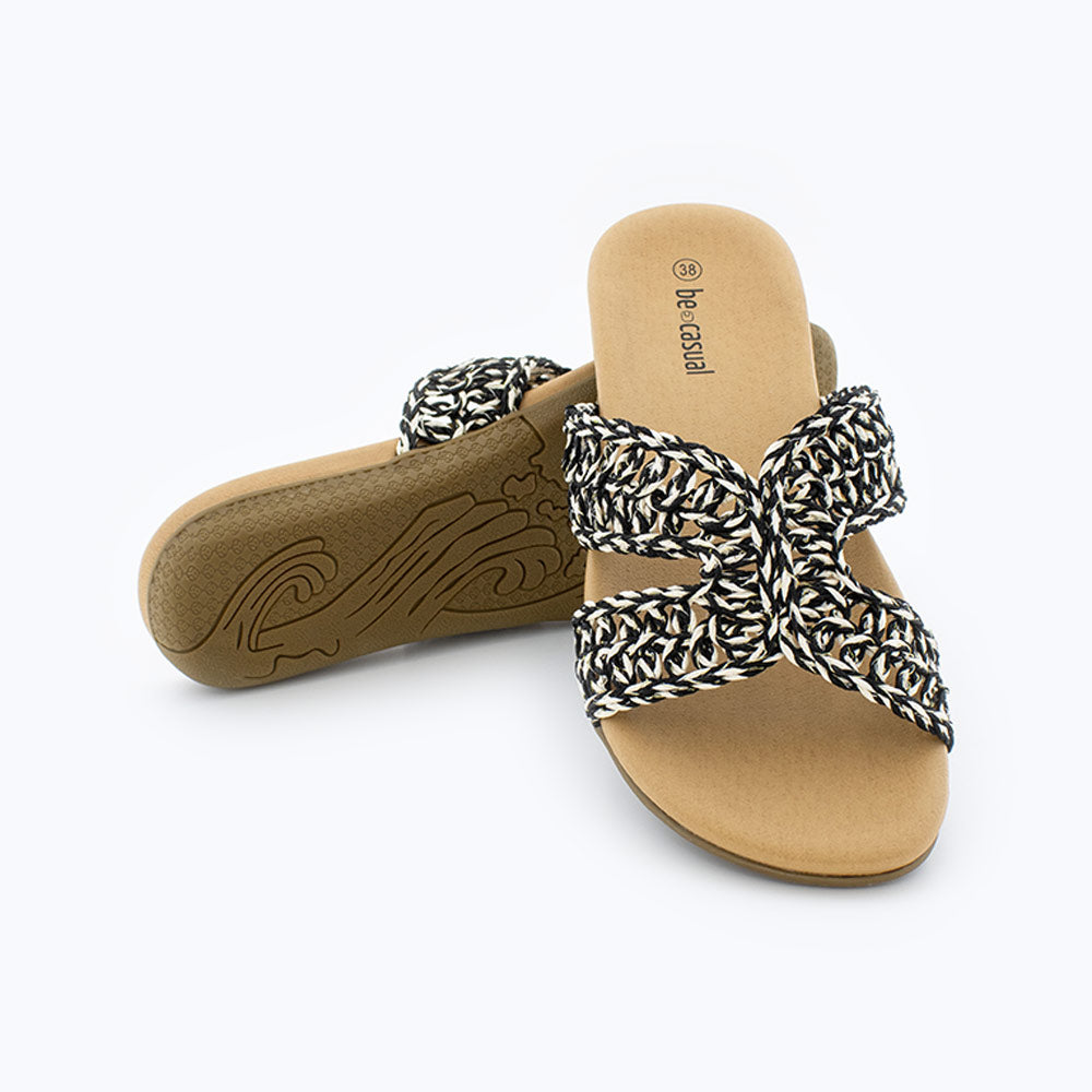 Sandalias Mujer Negro