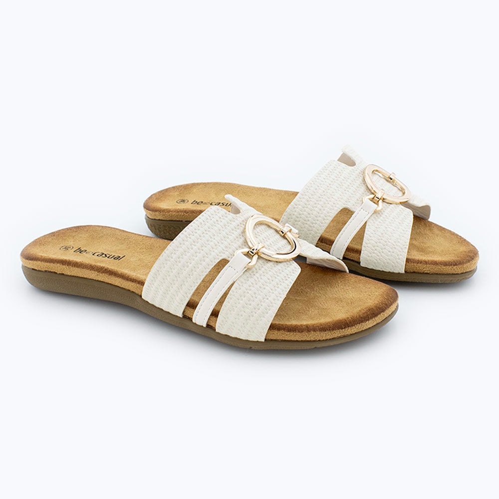 Sandalias Mujer Blanco