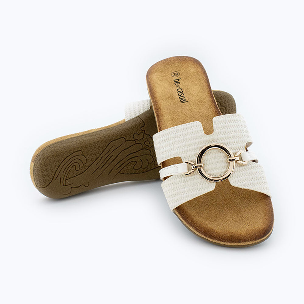 Sandalias Mujer Blanco