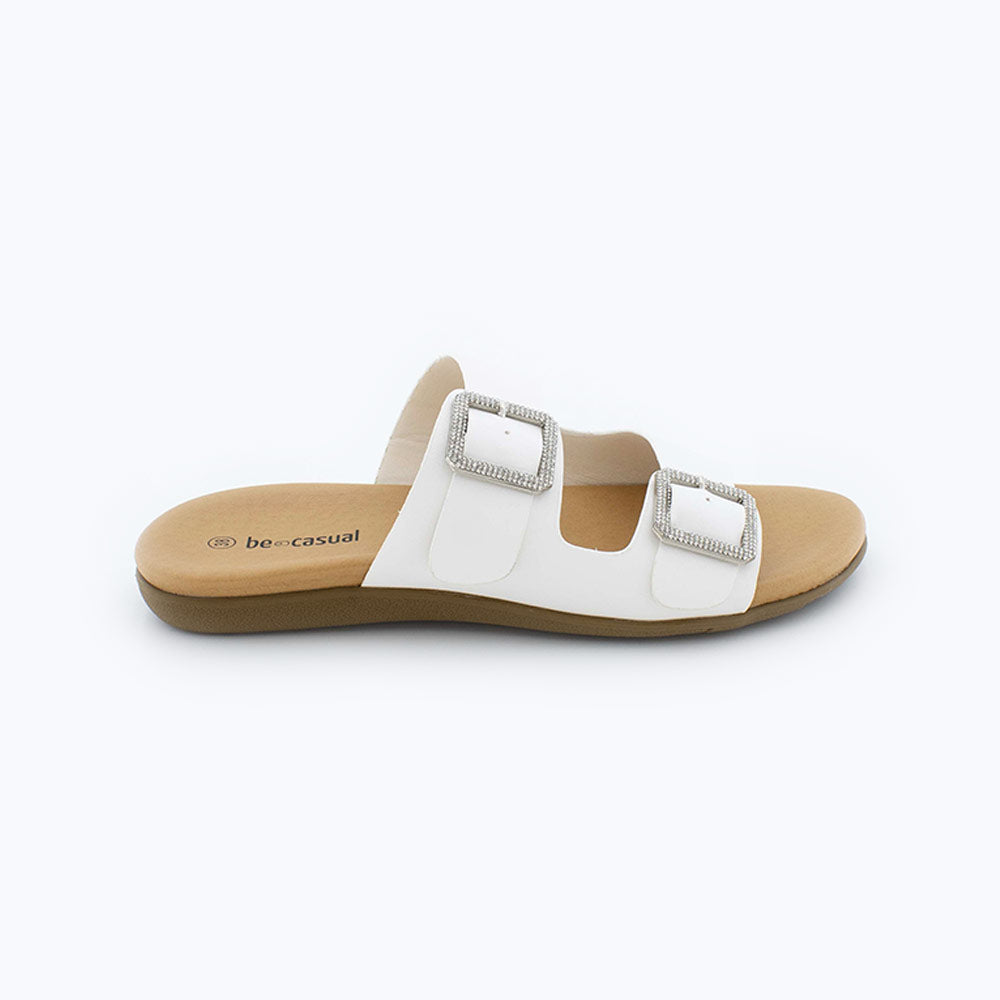 Sandalias Mujer Blanco