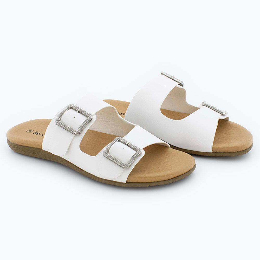Sandalias Mujer Blanco