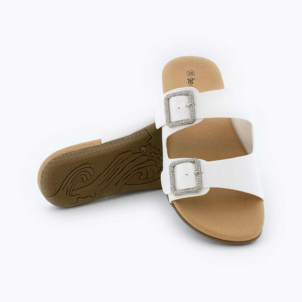 Sandalias Mujer Blanco