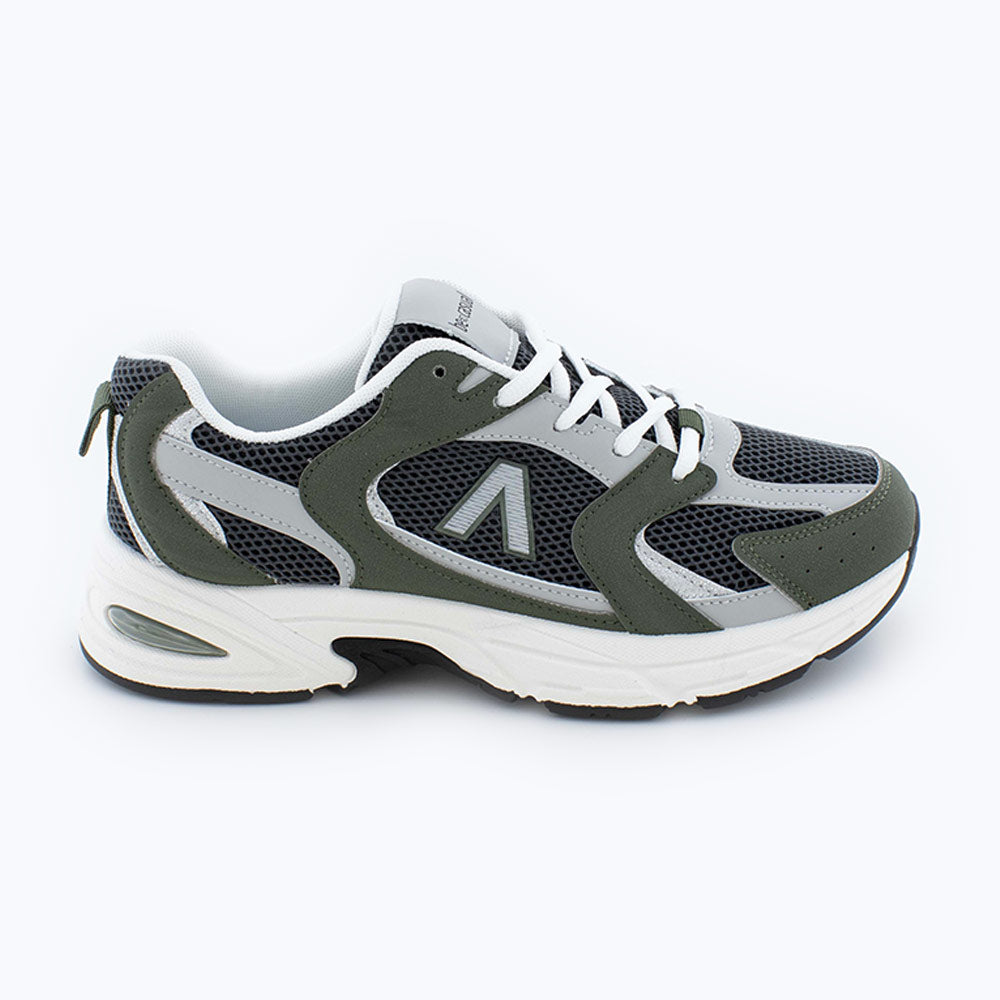 Deportivos Hombre Verde+kaki