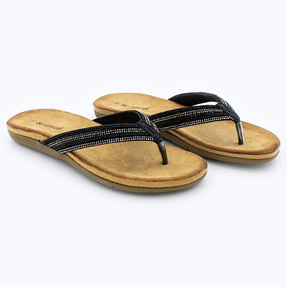 Sandalias Mujer Negro