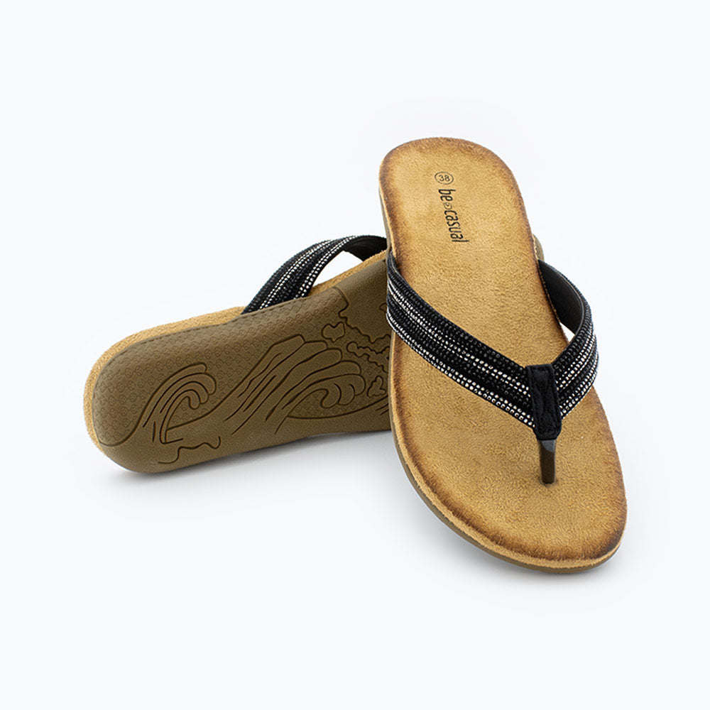 Sandalias Mujer Negro