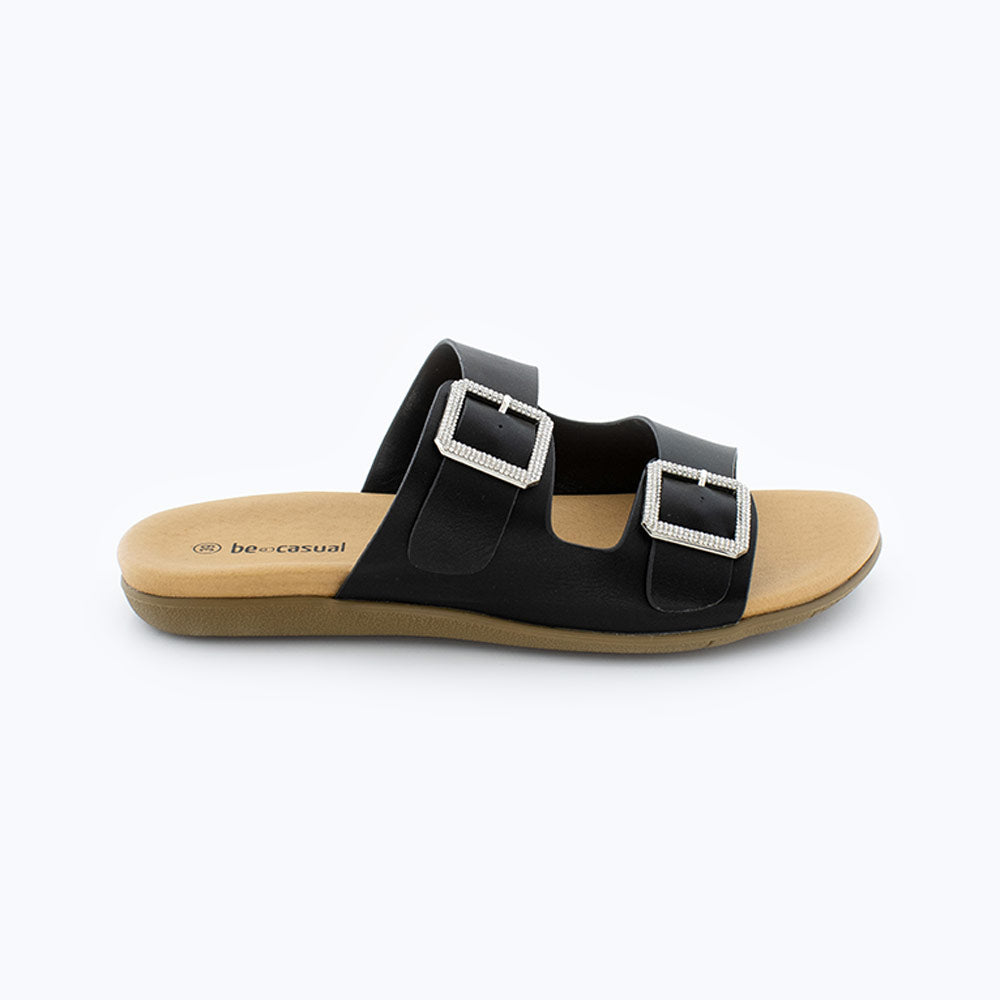 Sandalias Mujer Negro