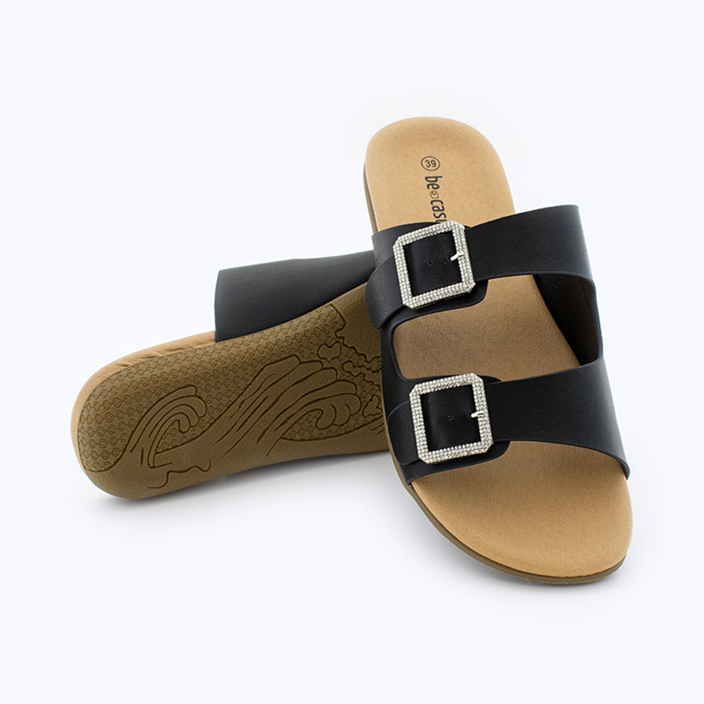 Sandalias Mujer Negro
