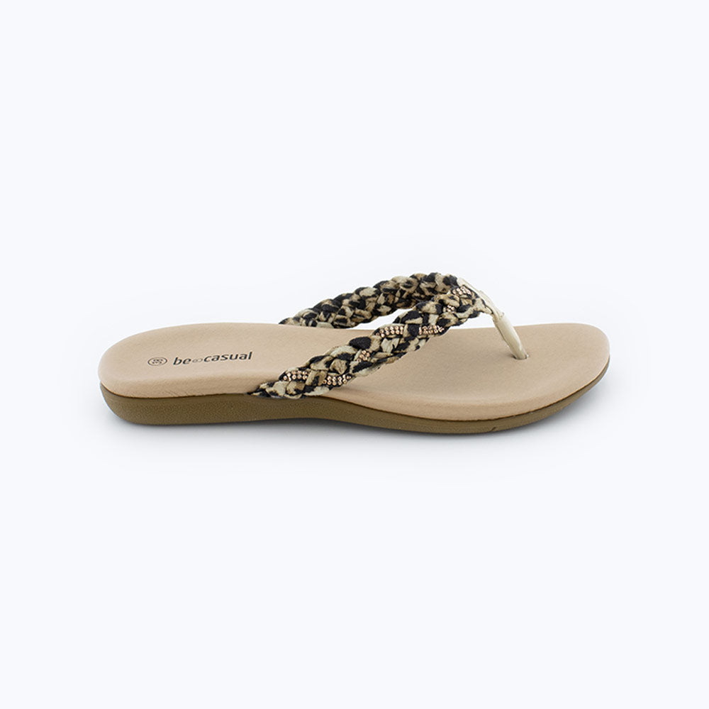Sandalias Mujer Beig
