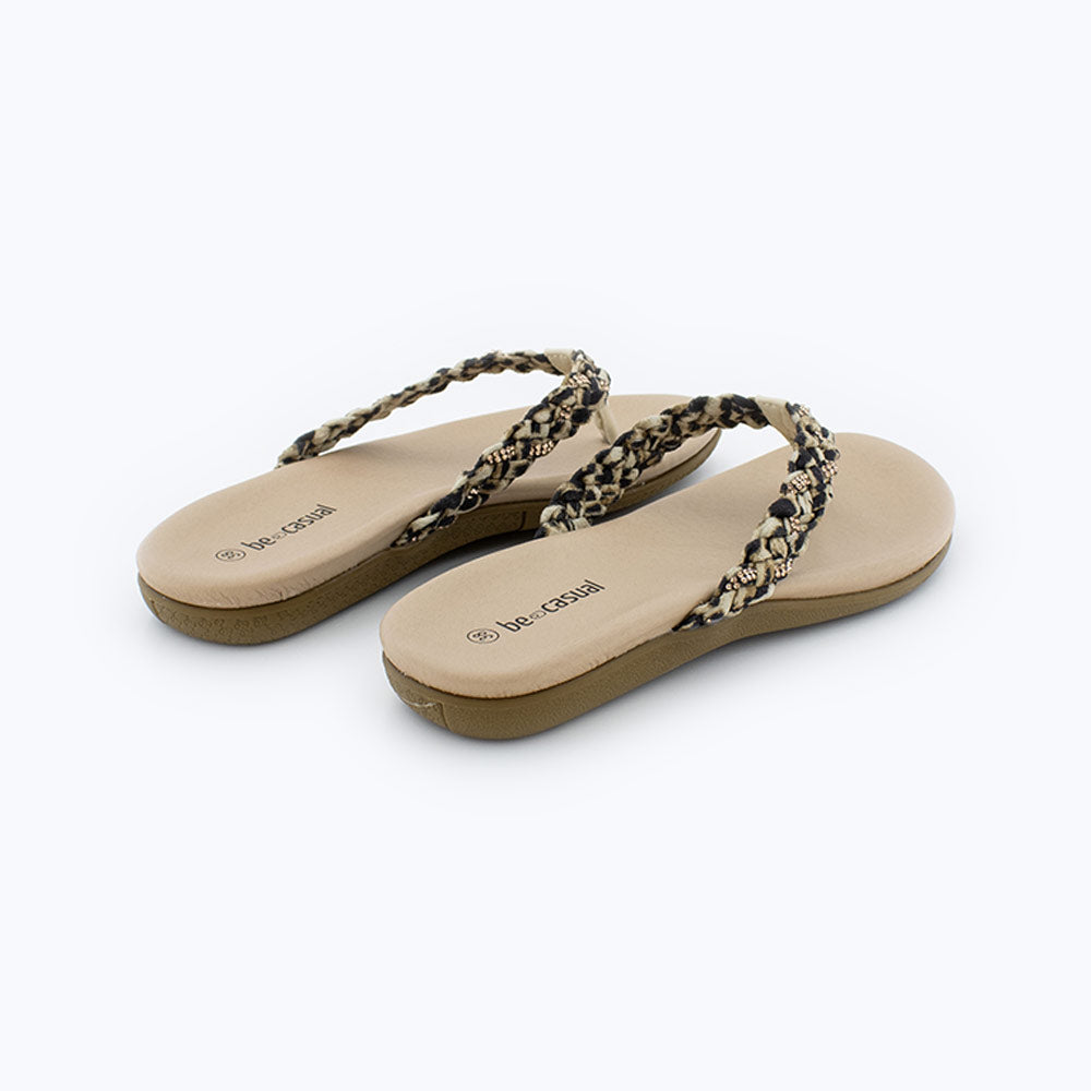 Sandalias Mujer Beig