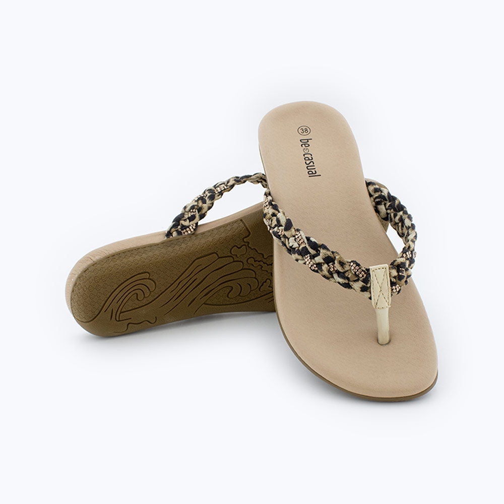 Sandalias Mujer Beig